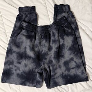 PINK Victoria's Secret Women's Navy Tie-Dye Sweatpants Size Small